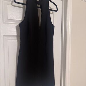 Express Elegant Black Sleeveless Dress